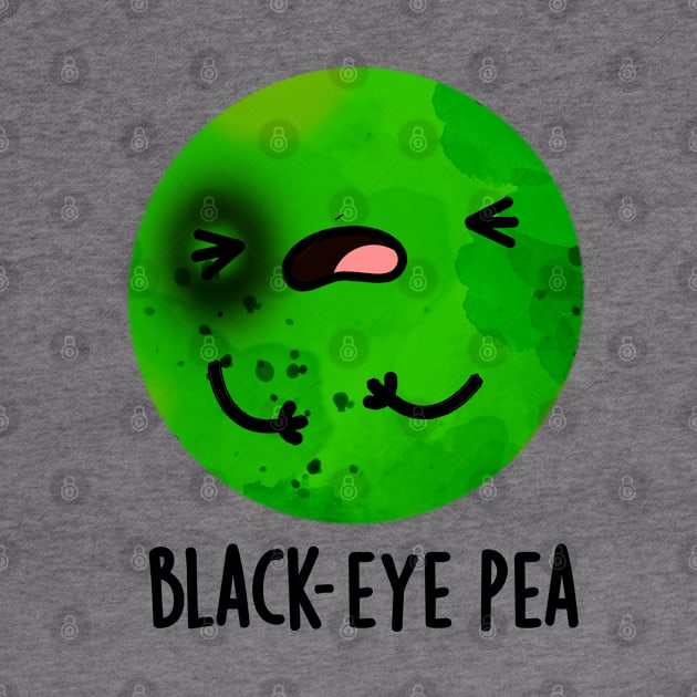 Black Eye Pea Cute Veggie Pun by punnybone